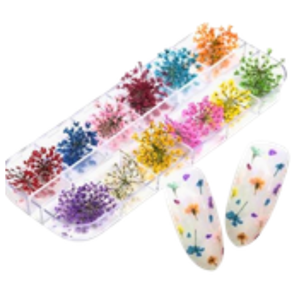 6 KIT 12 DECORAÇÕES FLOR SECA -LU 211