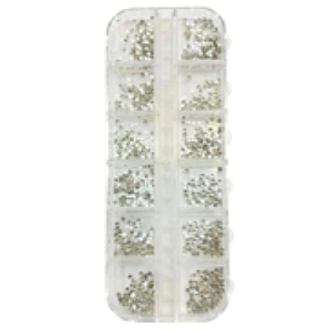 KIT 12 STRASS BRILHO PEDRINHAS - LU 24945