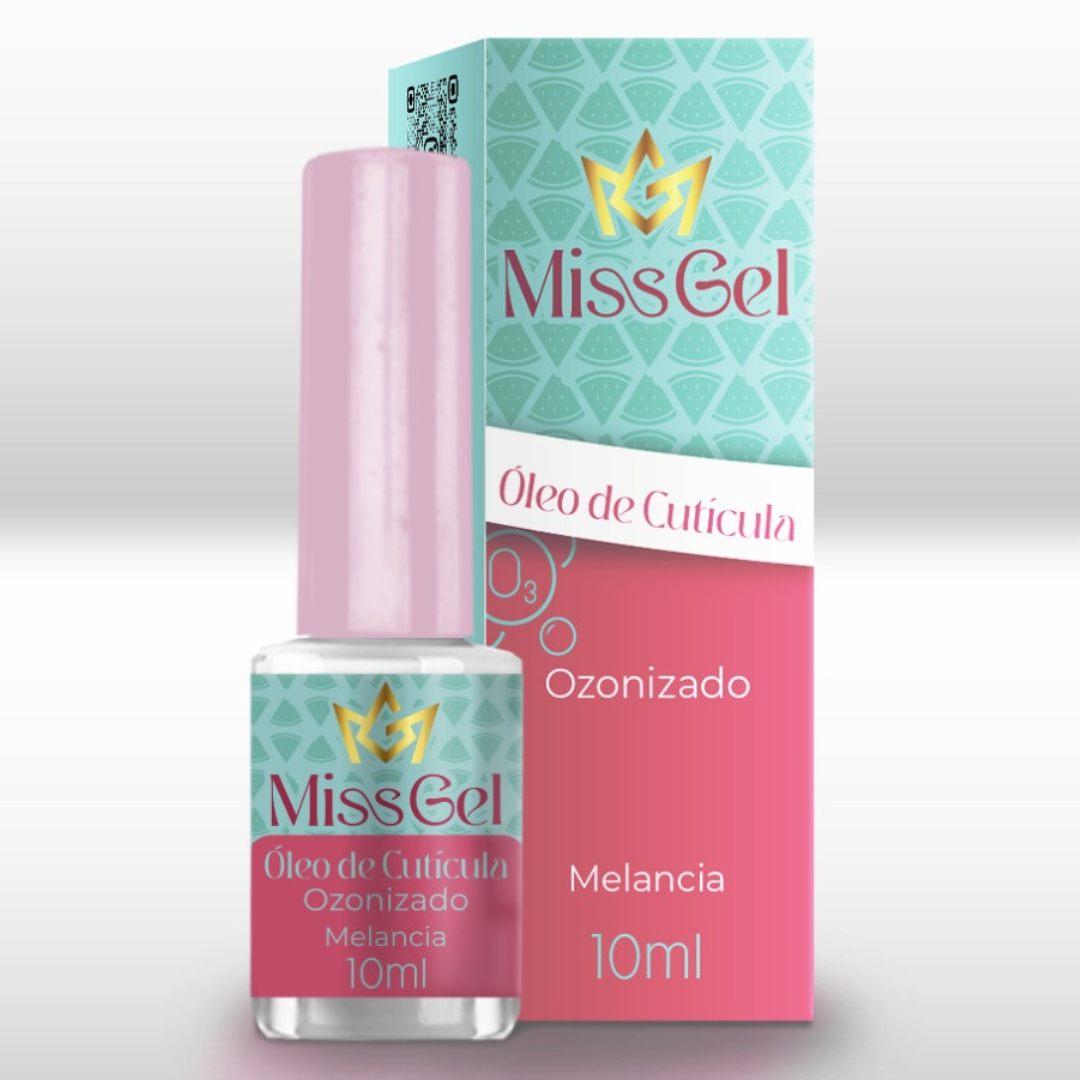 Óleo de Cutícula Ozonizado 10ml - Miss Gel - MG1011