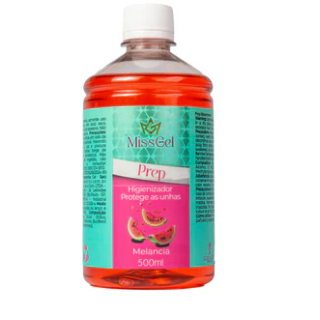 Prep Melancia 500ml - Miss Gel - MG1017