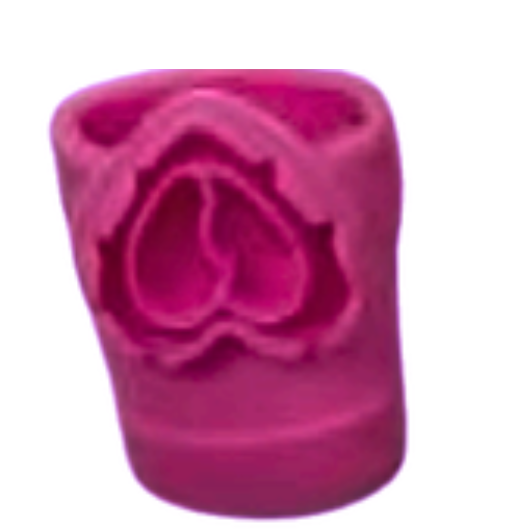 ANEL SILICONE CORAÇÃO - LC 5157