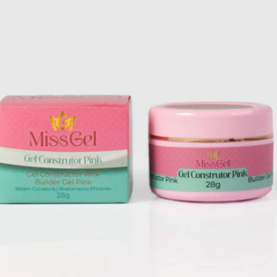 Gel Construtor Gover nude 28g - Miss Gel - MG1004